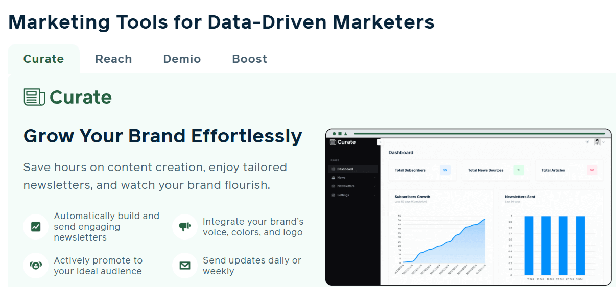 Marketing tools